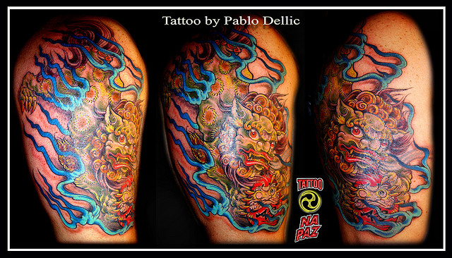 The Meaning of the Japanese Foo Dog Tattoo