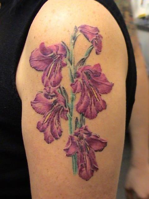 The Meaning of the Iris Flower Tattoo