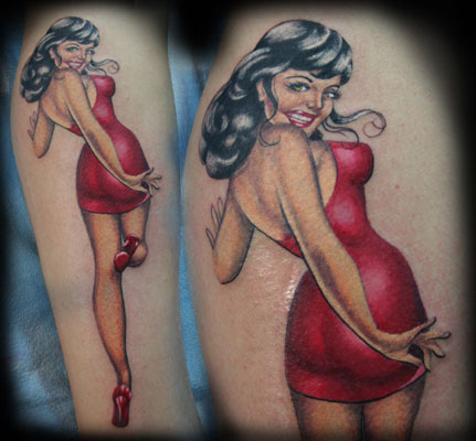 The Meaning of the Pin-up Girl Tattoo